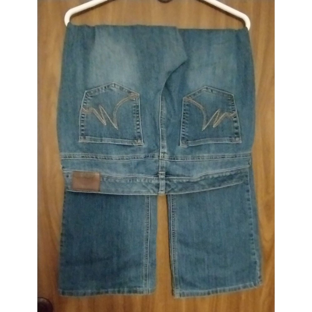 Maurice's Women's Juniors Flare Jeans Mid Rise Cotton Blend Size 13/14 Reg